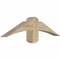 Ekena Millwork Bellingham Rough Sawn Timber Gable Bracket, Douglas Fir, 36"W x 9"H x 4"D x 4"F, 6/12 Pitch GBW036X09X0404BEL00RDF - alternate 4